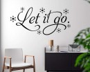 Let it Go Snowflakes Decal